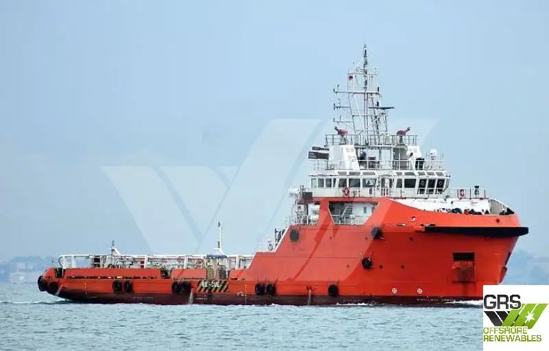 Kapal pasokan keur dijual