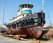 Tow boat pikeun dijual