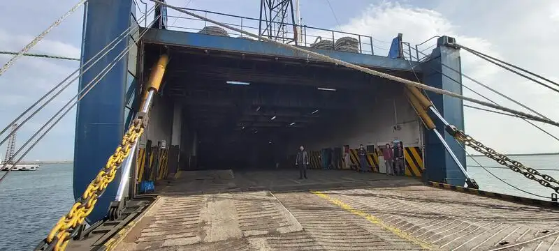 Kapal pangangkut barang curah keur dijual