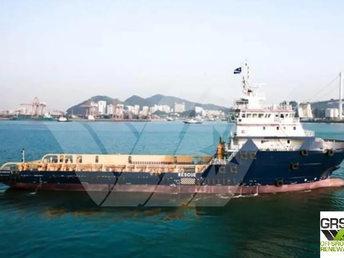 Kapal pasokan keur dijual