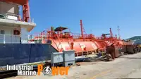 Kapal pangangkut LNG keur dijual