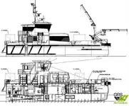 Kapal jasa ladang angin keur dijual