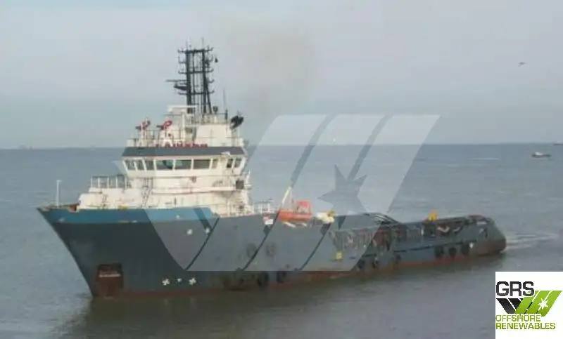 Kapal pasokan keur dijual