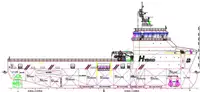 Kapal suplai platform (PSV) pikeun dijual