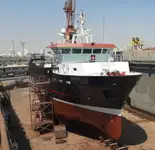 Kapal pasokan keur dijual