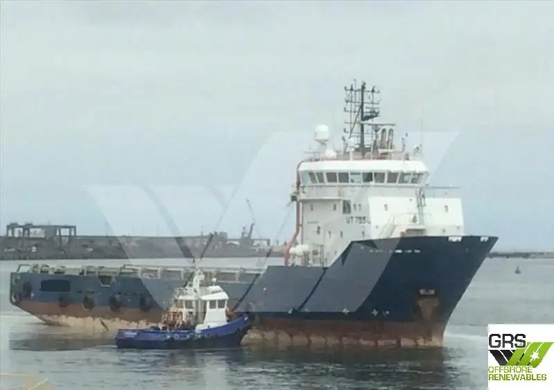 Kapal pasokan keur dijual