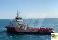 Kapal pasokan keur dijual
