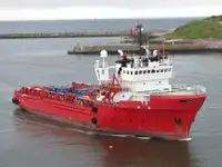 Kapal suplai platform (PSV) pikeun dijual