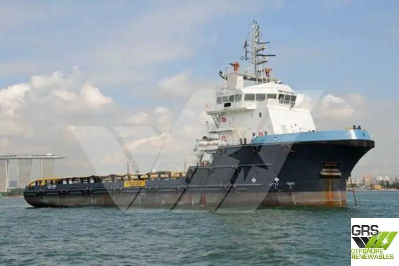 Kapal pasokan keur dijual