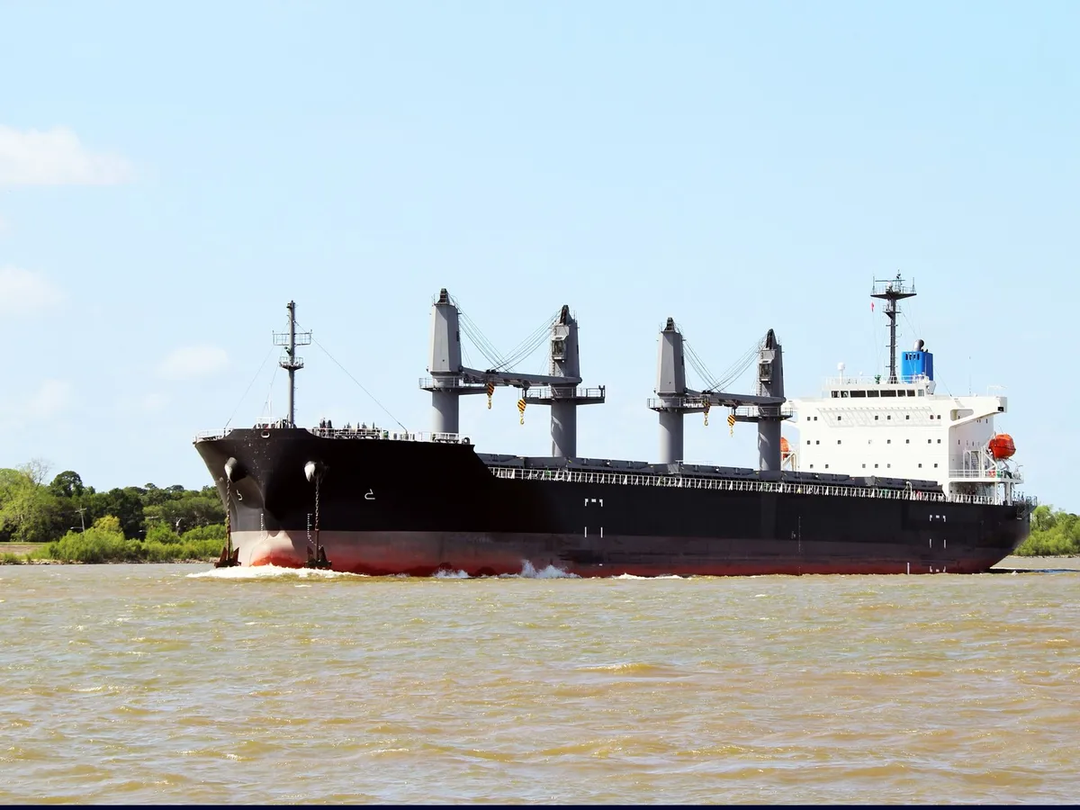 Kapal pangangkut barang curah keur dijual