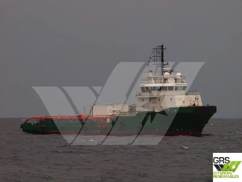 Kapal pasokan keur dijual