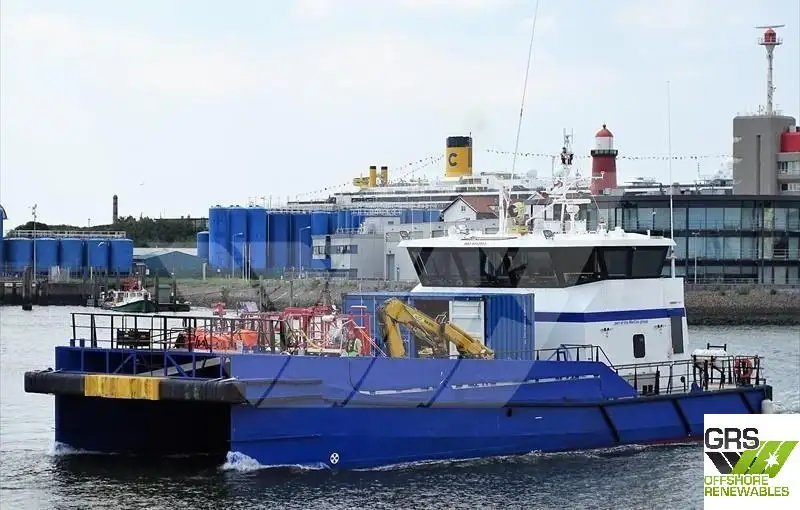 Kapal jasa ladang angin keur dijual