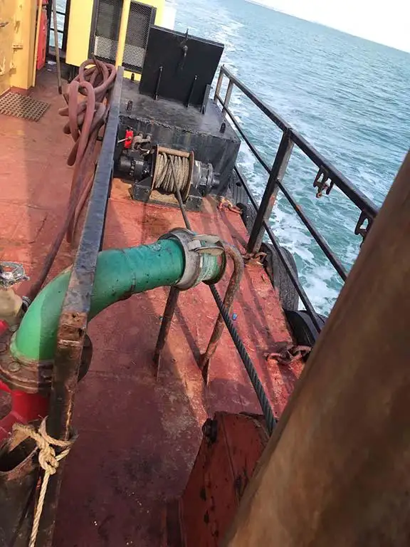 Kapal keruk keur dijual