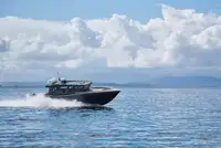 Parahu patroli pikeun dijual