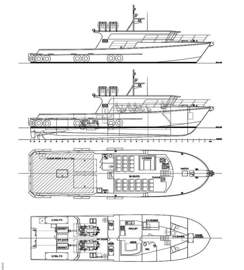 Kapal kru keur dijual