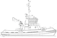 Tow boat pikeun dijual