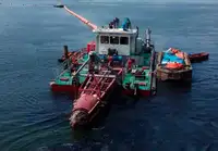 Kapal keruk keur dijual