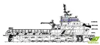 Kapal suplai pikeun dijual