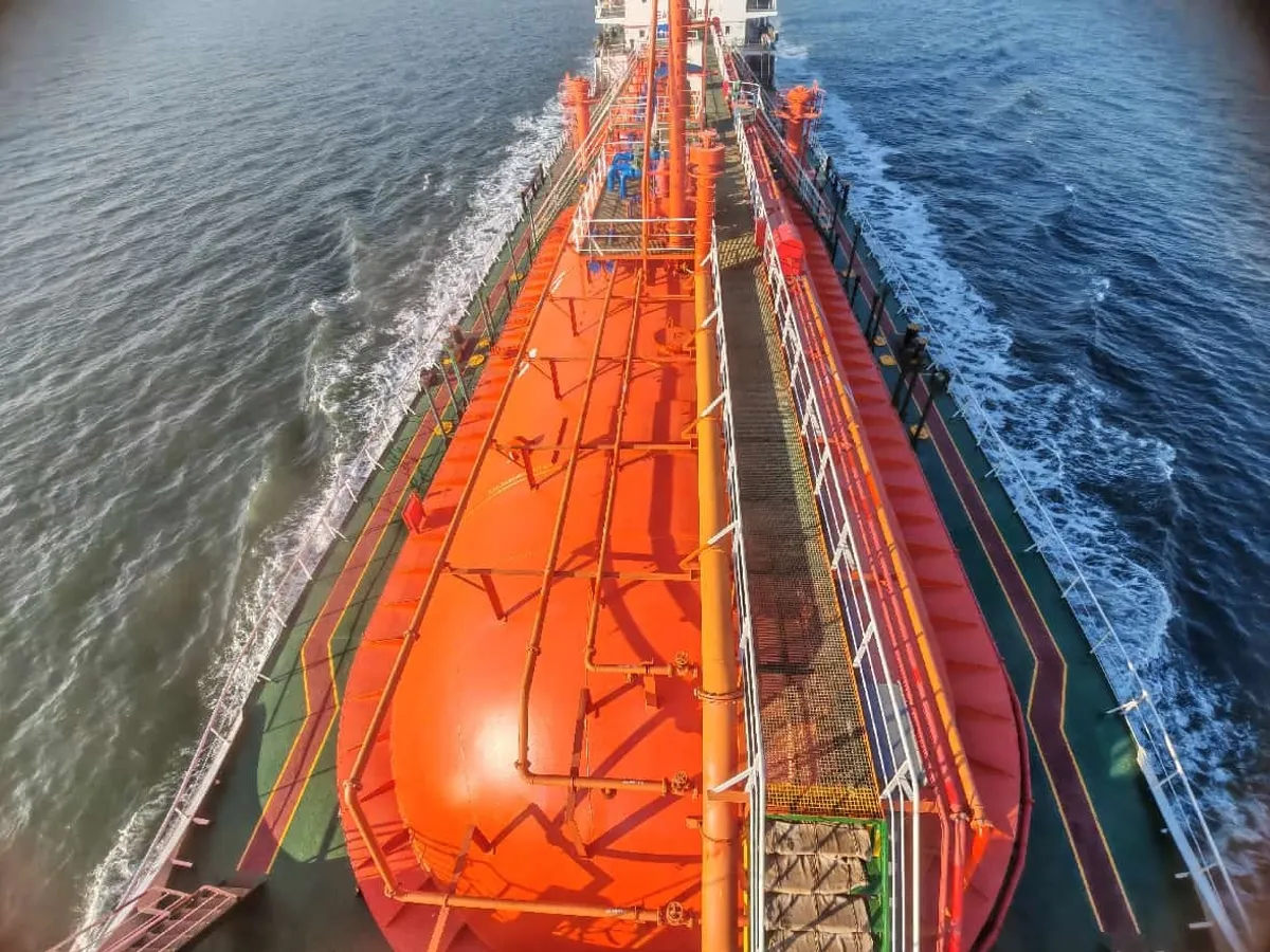 Kapal pengangkut LPG keur dijual