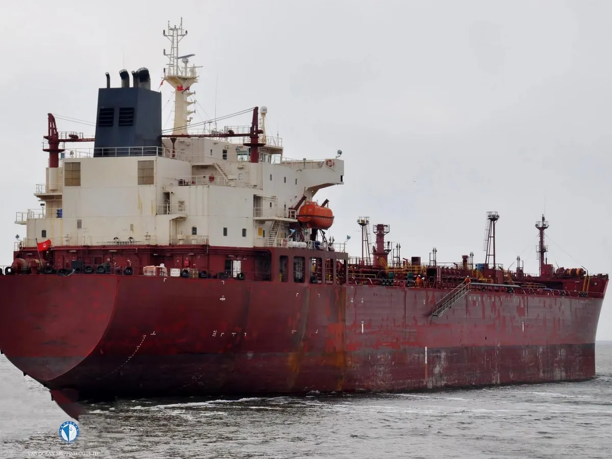 Kapal tangki minyak/bahan kimia keur dijual