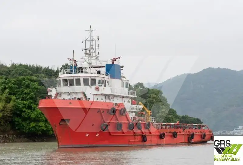 Kapal pasokan keur dijual