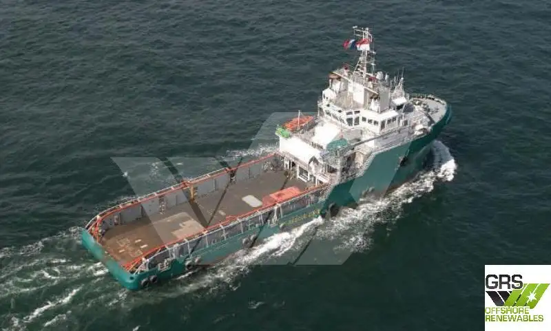 Kapal pasokan keur dijual