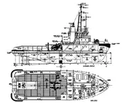 Kapal penarik keur dijual