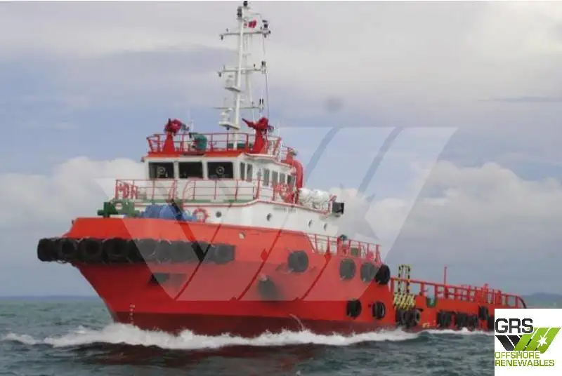 Kapal pasokan keur dijual