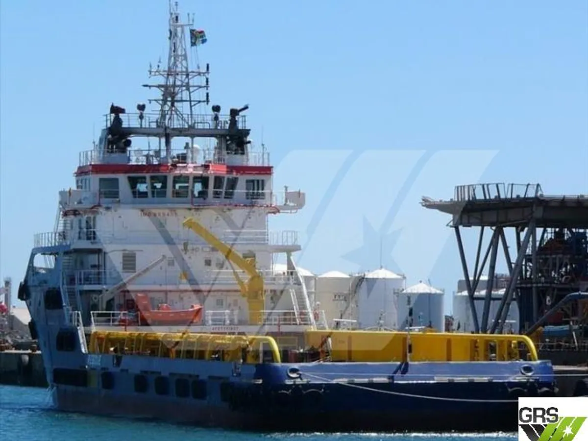 Kapal pasokan keur dijual