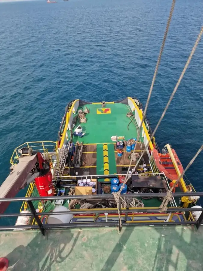 Kapal pasokan keur dijual