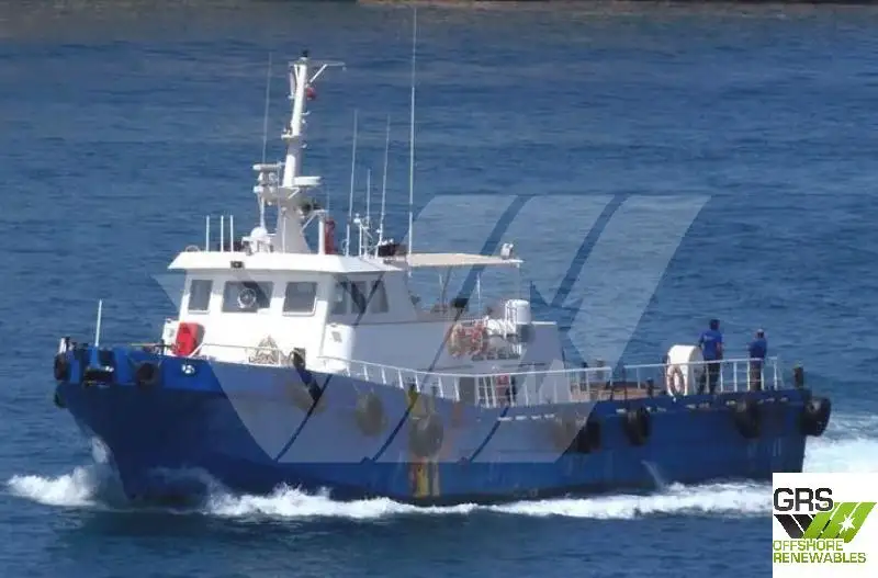 Kapal jasa ladang angin keur dijual