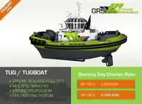 Tow boat pikeun dijual