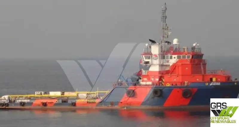 Kapal pasokan keur dijual