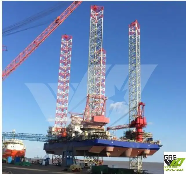 Rig pengeboran jack-up keur dijual