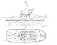 Kapal penarik keur dijual
