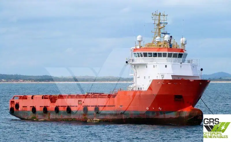 Kapal pasokan keur dijual