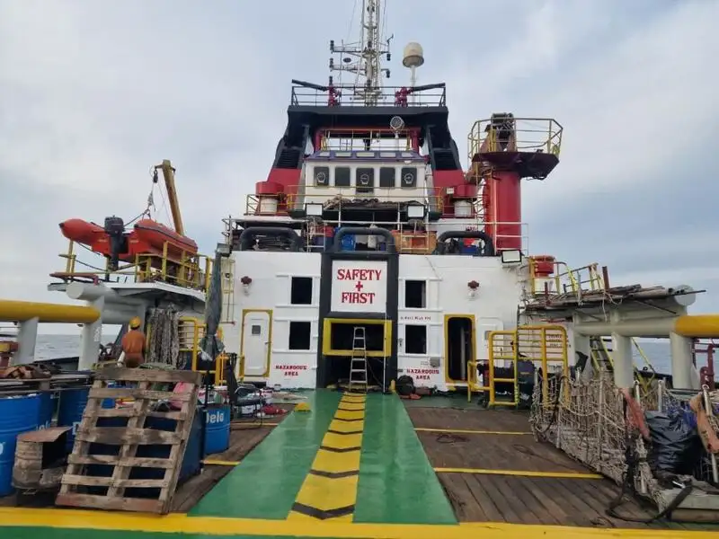 Kapal pasokan keur dijual