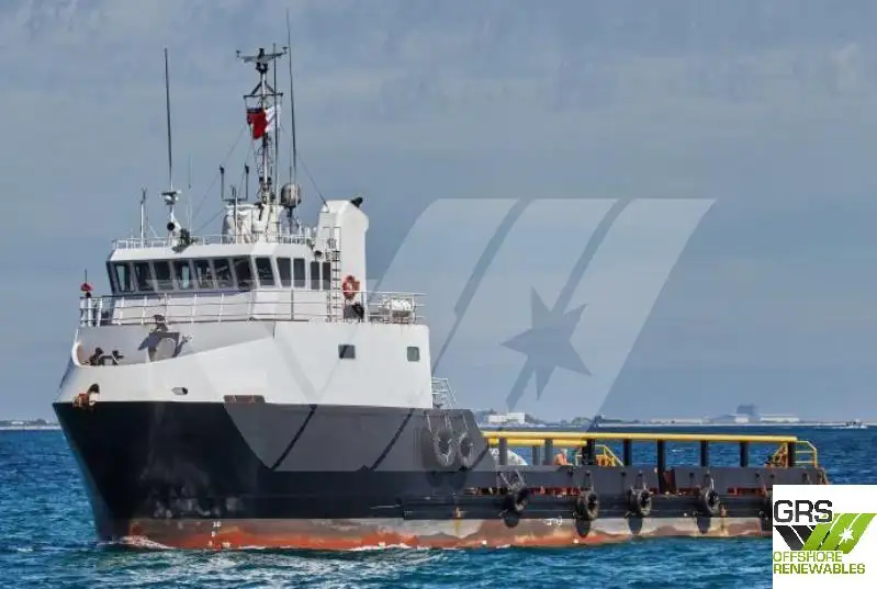 Kapal pasokan keur dijual