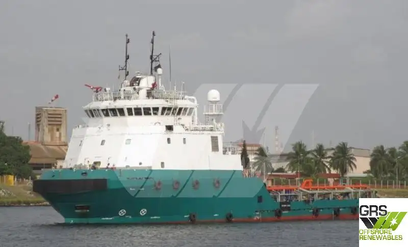 Kapal pasokan keur dijual