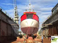 Parahu patroli pikeun dijual