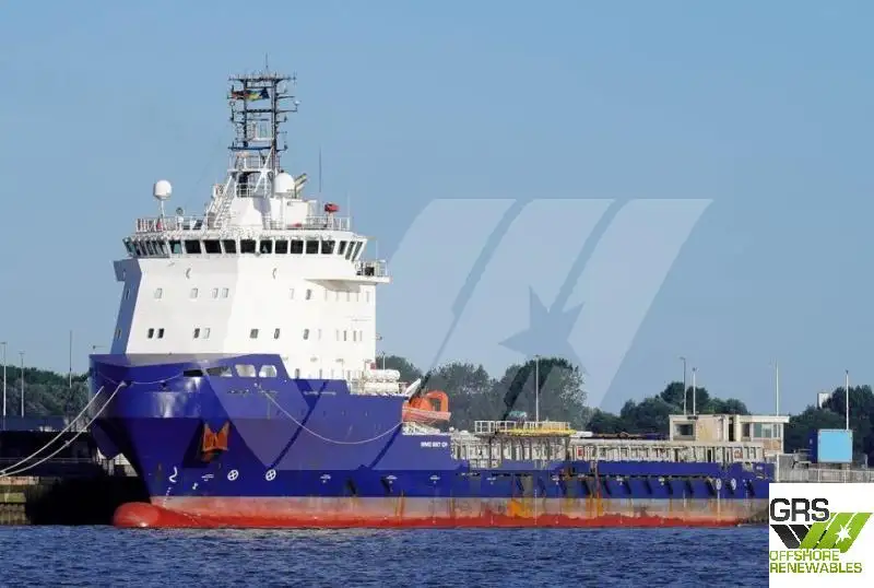 Kap pasokan platform (PSV) keur dijual