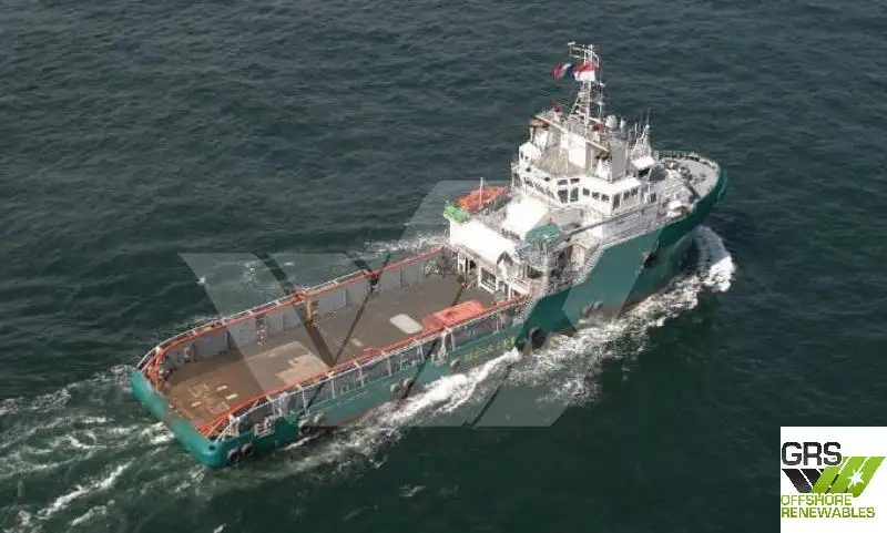 Kapal pasokan keur dijual
