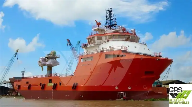 Kap pasokan platform (PSV) keur dijual