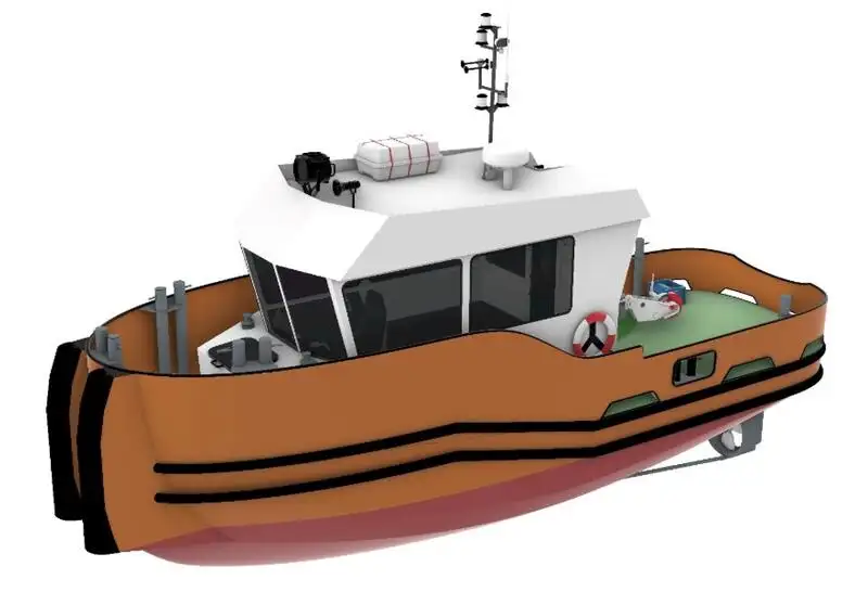 Kapal kerja keur dijual