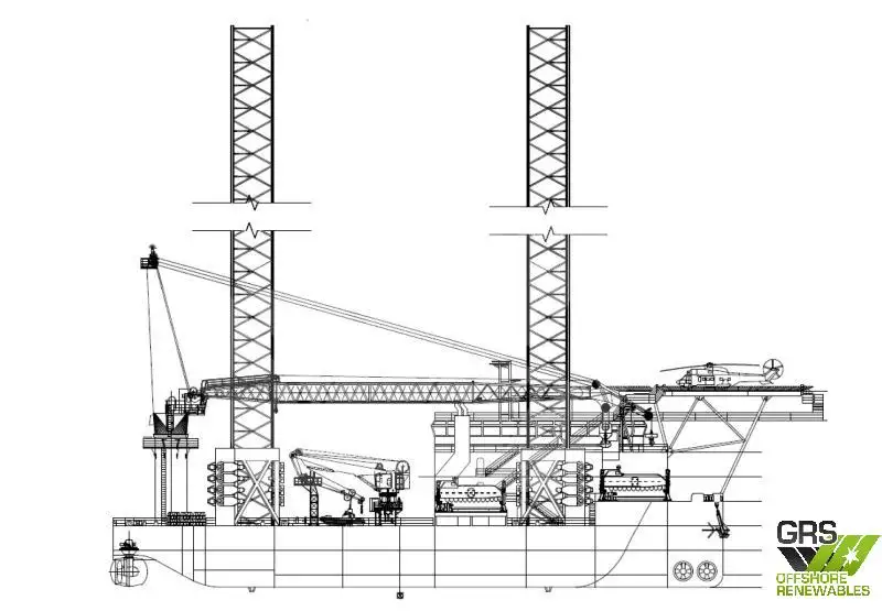 Rig pengeboran jack-up keur dijual