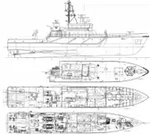 Tow boat pikeun dijual