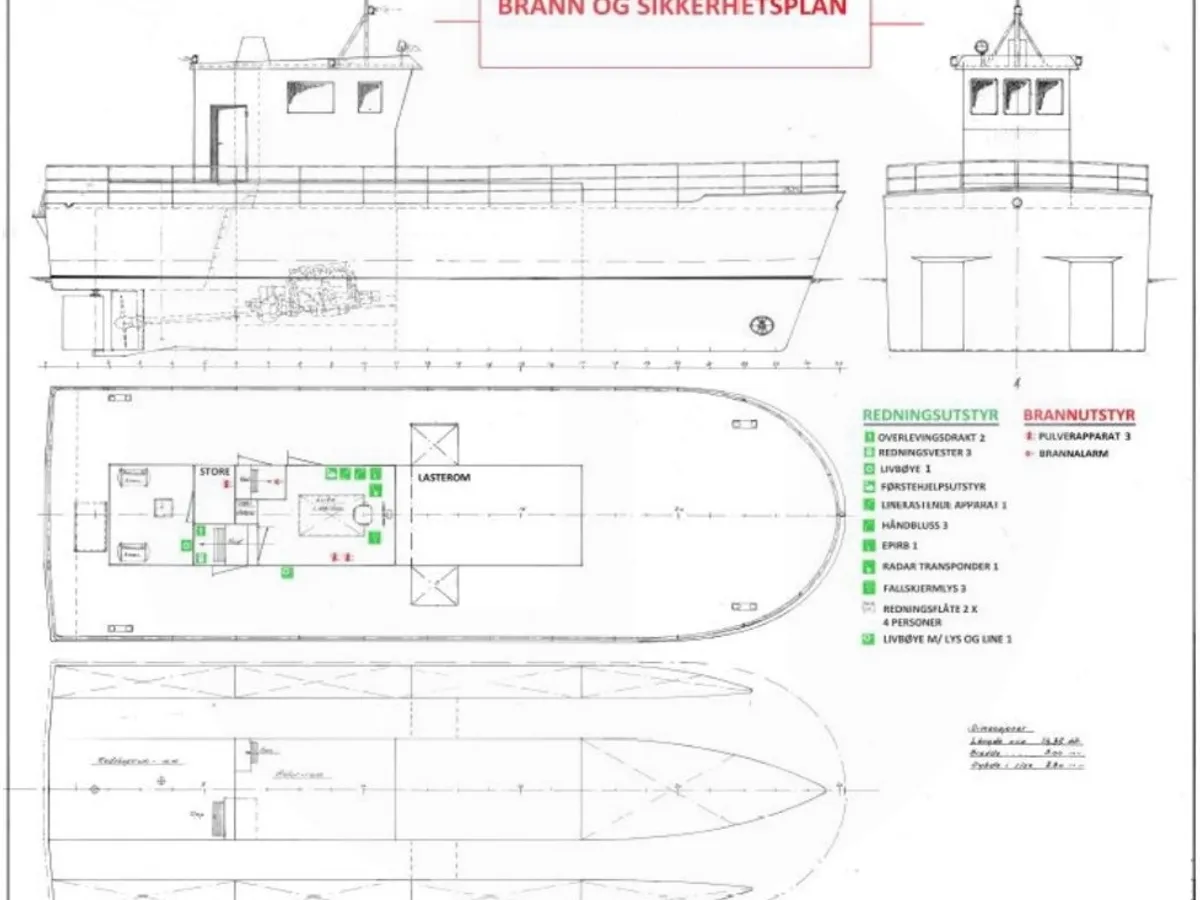 Kapal kerja keur dijual