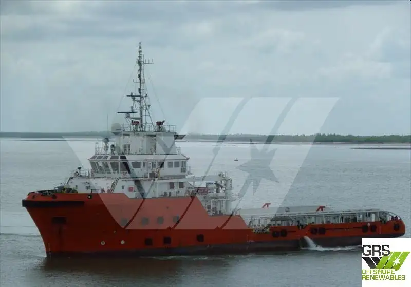 Kapal pasokan keur dijual