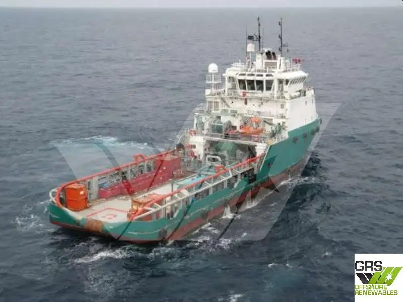 Kapal pasokan keur dijual