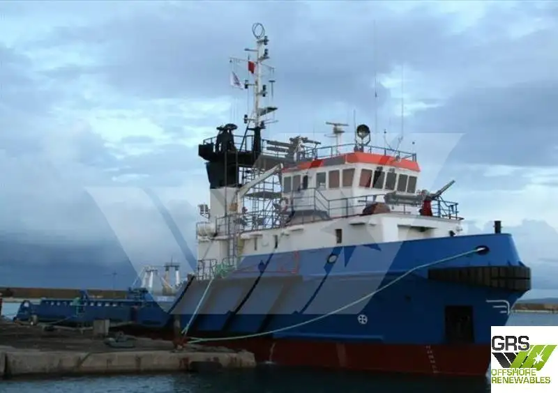 Kapal pasokan keur dijual
